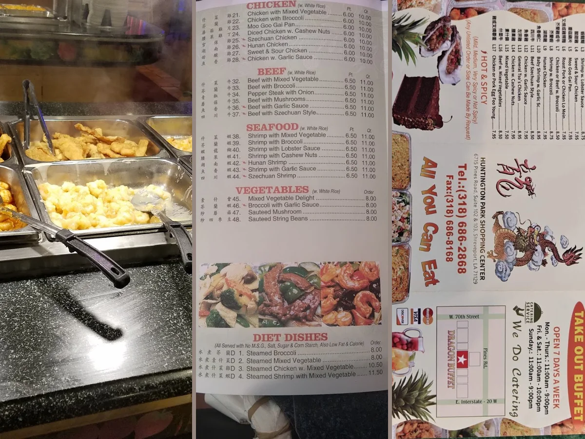 Table service in a casual restaurant