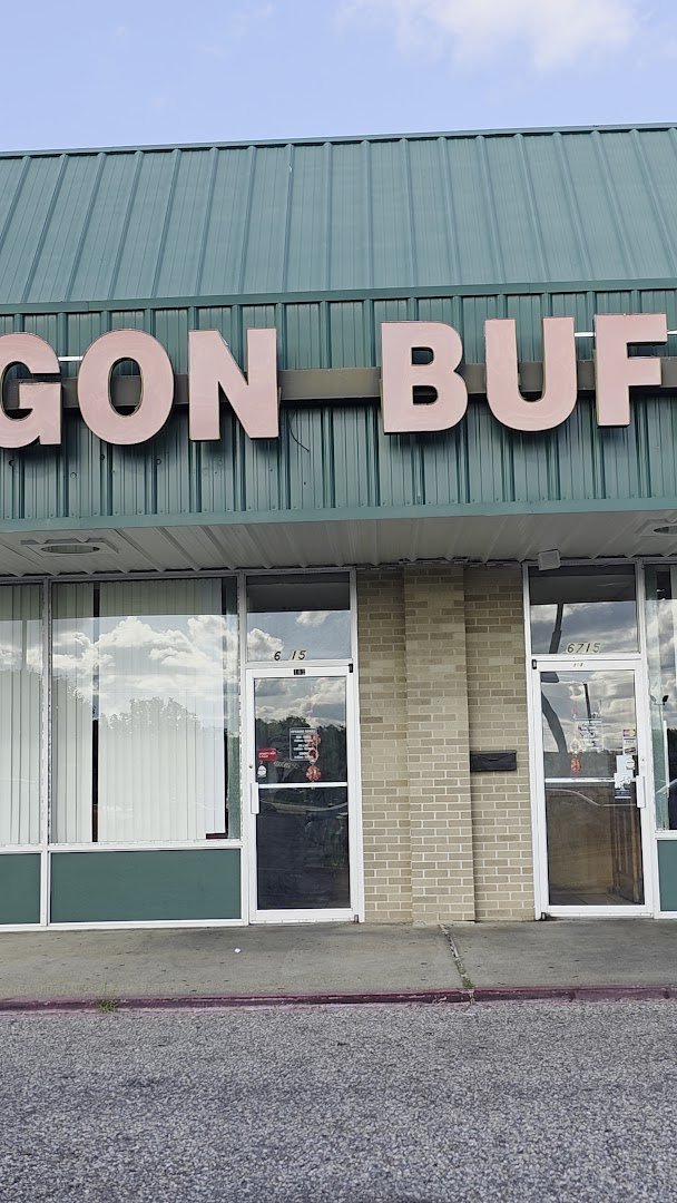 Dragon Buffet storefront in Shreveport