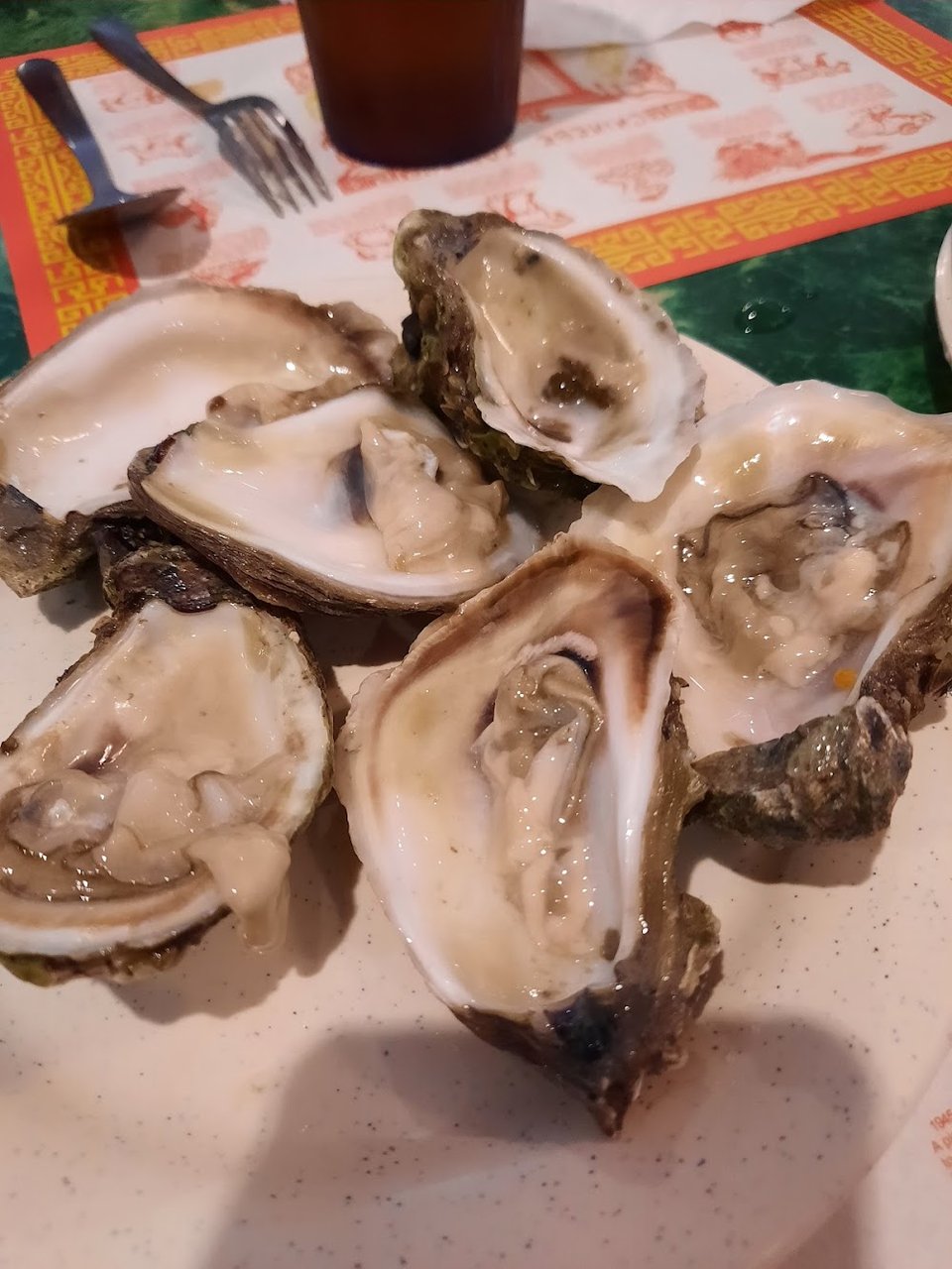 Raw Oysters